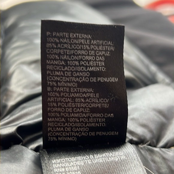 The North Face Gotham jacket black 600 Down Waterproof Insulated hood Jacket L - Picture 12 of 16